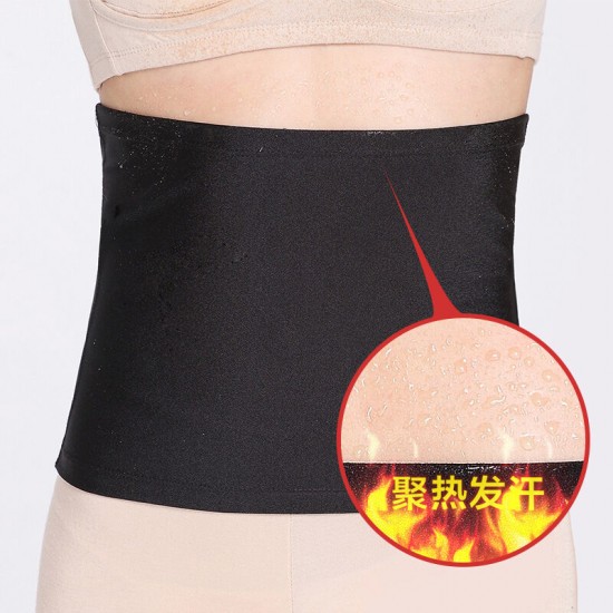 Hot Shaper Body Shaping Belt Heat Sweating Fat Burning Waist Abdomen Trainer Slimming Yoga Fitness