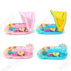 Inflatable Sunshade Kids Float Seat Boat Children Swim Swimming Ring Pool Water Inflatable Sunshade Kids Float Seat Boat Children Swim Swimming Ring Pool Water