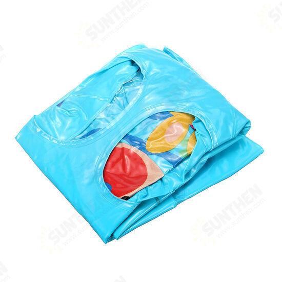 Inflatable Sunshade Kids Float Seat Boat Children Swim Swimming Ring Pool Water