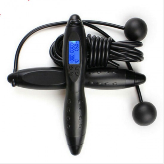 Intelligent Electronic Counting Rope Jumping Skipping Adult Indoor Fitness Exercise Equipment