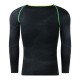 Men Compression Body Shaper Tight Sports Stretch Shirt Long Sleeve O-Neck Fitness Base Layer