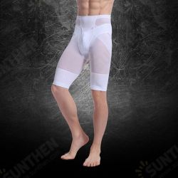 Men Nylon Compression Seamless Ultra Thin Leggings Underwear Shapewear Men Nylon Compression Seamless Ultra Thin Leggings Underwear Shapewear