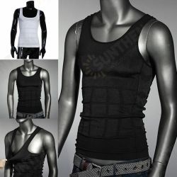Men's Belly Body Shaper Vest Shirt Corset Underwear Belt Comfortable Men's Belly Body Shaper Vest Shirt Corset Underwear Belt Comfortable