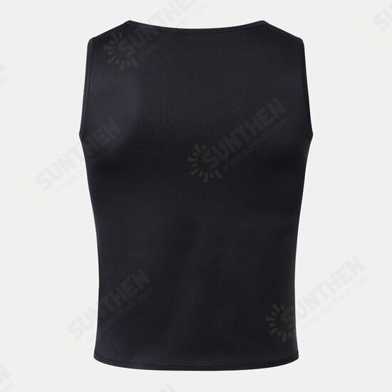 Men's Body Shaper Slimming Sweat Trainer Yoga Gym Cincher Vest