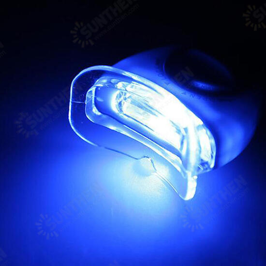 Mini LED Teeth Whitening Light Lamp Oral Care with 2 Batteries