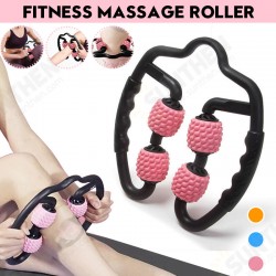 Muscle Relaxation Roller Clip Leg Massage Stick Yoga Fitness Four-round Stovepipe Stick Muscle Relaxation Roller Clip Leg Massage Stick Yoga Fitness Four-round Stovepipe Stick