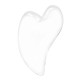 Resin Clear Guasha Massager Gua Sha Scraping Board Neck Facial Body SPA Tool Beauty Machine