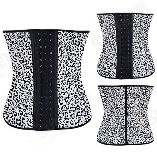 Slimming Bone Latex Rubber Waist Trainer Body Shaping Shaper Cincher Underbust Corset