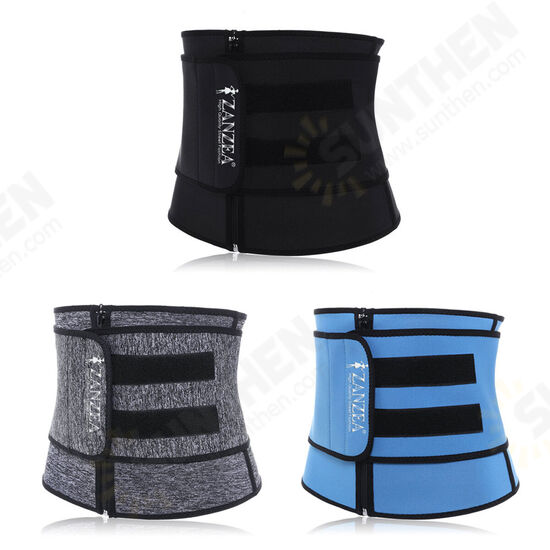 Sport Women Waist Tummy Girdle Zipper Belt Corset Body Shaper Trainer Control Sport Women Waist Tummy Girdle Zipper Belt Corset Body Shaper Trainer Control