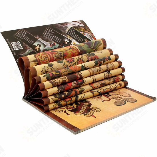 Traditional Chinese Traditional Elements Of 108 Pages Of Tattoo Design Flash Book