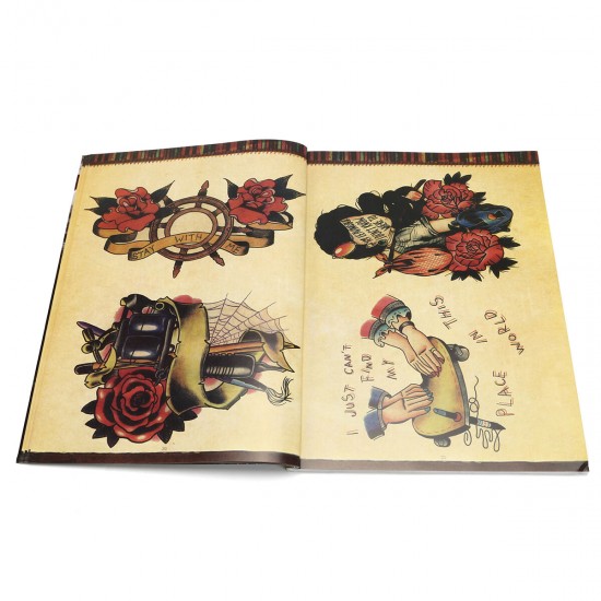 Traditional Chinese Traditional Elements Of 108 Pages Of Tattoo Design Flash Book