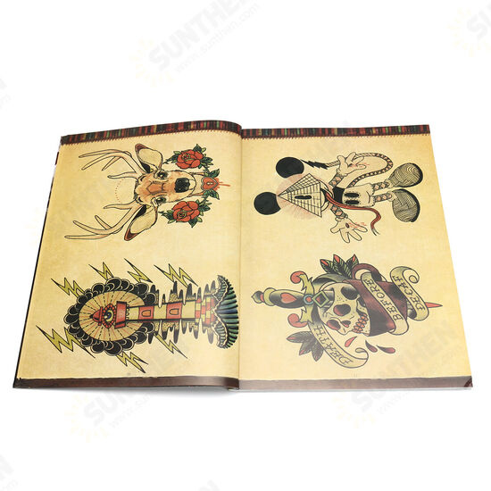 Traditional Chinese Traditional Elements Of 108 Pages Of Tattoo Design Flash Book