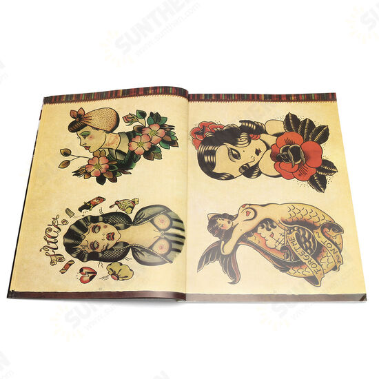 Traditional Chinese Traditional Elements Of 108 Pages Of Tattoo Design Flash Book