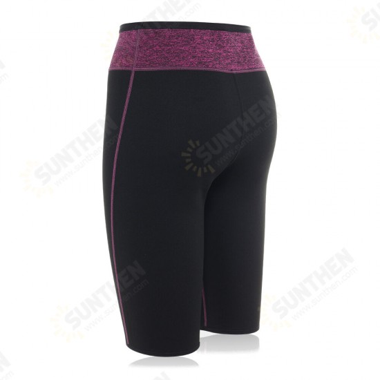 Women Gym Sauna Shorts Pants Waist Body Shaper Sweat S-3XL Sport Soft