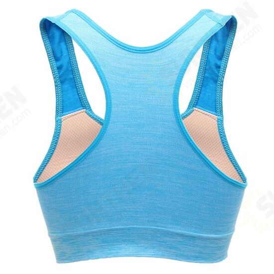 Women Yoga Fitness Stretch Bra Workout Sport Gym Padded Tank Top