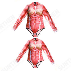 Womens Human Organs Swimwear Cosplay Costume Swimsuit Bathing Suit Party Clothes Womens Human Organs Swimwear Cosplay Costume Swimsuit Bathing Suit Party Clothes