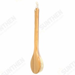 Wooden Handle Bristle Bath Shower Back Exfoliate Massage Brush Wooden Handle Bristle Bath Shower Back Exfoliate Massage Brush