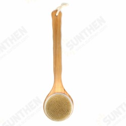 Wooden Handle Bristle Bath Shower Back Exfoliate Massage Brush Wooden Handle Bristle Bath Shower Back Exfoliate Massage Brush