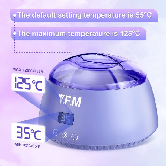 Wax Heater Machine for Face Body 55°C -125°C Professional Wax Heater