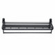 1 PCS Black towel rack space aluminum rack folding bathroom towel Shelf rack hotel hardware bathroom 50 / 60cm For Bathroom