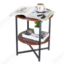 2 Tiers Sofa Side Table Simple Small Coffee Table Nightstand File Storage Rack Bookshelf Modern Laptop Desk Decoration Display Stand 2 Tiers Sofa Side Table Simple Small Coffee Table Nightstand File Storage Rack Bookshelf Modern Laptop Desk Decoration Display Stand