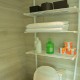 3 Tiers Iron Bathroom Space Saving Storage Shelf Towel Clothes Storage Rack Bookshelf Organizer