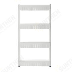 3/4 Layers Movable Storage Rack Crevice Storage Shelf Organizer with Wheel Refrigerator Crevice Storage Rack Storage Trolley 3/4 Layers Movable Storage Rack Crevice Storage Shelf Organizer with Wheel Refrigerator Crevice Storage Rack Storage Trolley
