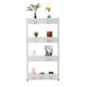 3/4 Layers Movable Storage Rack Crevice Storage Shelf Organizer with Wheel Refrigerator Crevice Storage Rack Storage Trolley