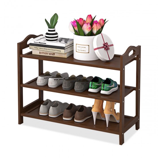 3/4/5/6 Tiers Shoe Rack Multi-layers Storage Shelf Space Saving Organizer Books Decorations Stand for Home Office