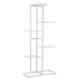 4/6 Layers Plant Flower Stand Metal Flower Pot Shelf Garden Rack Bookshelf Display Rack Holder Home Office Decors