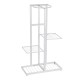 4/6 Layers Plant Flower Stand Metal Flower Pot Shelf Garden Rack Bookshelf Display Rack Holder Home Office Decors