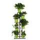 4/6 Layers Plant Flower Stand Metal Flower Pot Shelf Garden Rack Bookshelf Display Rack Holder Home Office Decors