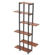 6 Layers Home Storage Rack Shelf Display Rack Plant Holder Flower Pot Rack Bookstand Indoor Outdoor for Bedroom Living Room