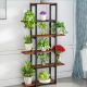 6 Layers Home Storage Rack Shelf Display Rack Plant Holder Flower Pot Rack Bookstand Indoor Outdoor for Bedroom Living Room