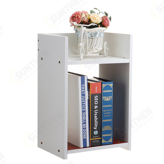 Assembled Storage Cabinet Wooden Storage Bedside Cabinet White Bedroom Locker for Home Office