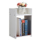 Assembled Storage Cabinet Wooden Storage Bedside Cabinet White Bedroom Locker for Home Office