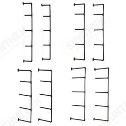Bookshelf 4 tiers Stroage Shelf Rack 15/20/24/30cm Wide Wall Mounted Industrial Look Piping Vintage Retro Style Metal Shelving. Brackets Only For Home Office Living room Bookshelf 4 tiers Stroage Shelf Rack 15/20/24/30cm Wide Wall Mounted Industrial Look Piping Vintage Retro Style Metal Shelving. Brackets Only For Home Office Living room