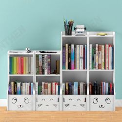 Bookshelf Picture Book Bookcase Floor Storage Rack Smile Cartoon 80cm for Living Room Children's Bookshelf Picture Book Bookcase Floor Storage Rack Smile Cartoon 80cm for Living Room Children's