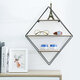 Nordic Wall Mounted Rack Floating Shelves Iron Shelf Simple Bookshelf Storage Decorative Shelf