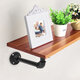 Wall Bracket Shelf Rack Retro Diaphragm Support Bracket For Bookshelf