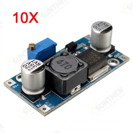 10Pcs 4A XL6009E1 Adjustable DC-DC Step Up Boost Converter Power Supply Module