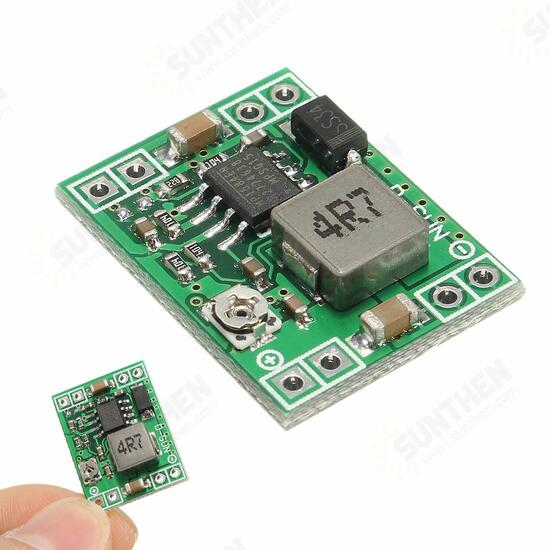 50pcs Mini MP1584EN DC-DC BUCK Adjustable Step Down Module 4.5V-28V Input 0.8V-20V Output