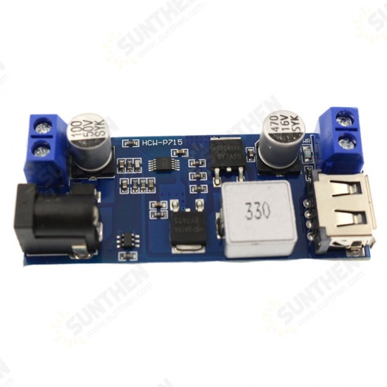 DC-DC 30W 9-36V to 5V 6A Step-down Buck Converter Power Module USB Charging 5A High Power XH-M249