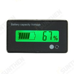 12V/24V/36V/48V 8-70V LCD Acid Lead Lithium Battery Capacity Indicator Digital Voltmeter 12V/24V/36V/48V 8-70V LCD Acid Lead Lithium Battery Capacity Indicator Digital Voltmeter