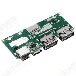 USB Quick Charge 3.0 Power Bank Kit PD3.0 Li-ion Battery Power Supply Circuit Board PCB 5V 9V 12V Output Boost Module USB Quick Charge 3.0 Power Bank Kit PD3.0 Li-ion Battery Power Supply Circuit Board PCB 5V 9V 12V Output Boost Module