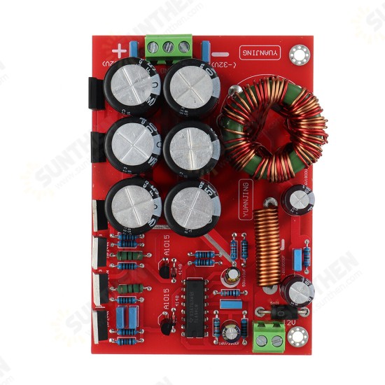 YJ0007 180W Car Stereo Audio Amplifier Power Boost Board Single 12V Input Conversion Double 32V Output