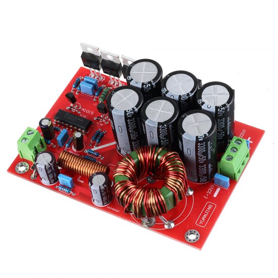YJ0007 180W Car Stereo Audio Amplifier Power Boost Board Single 12V Input Conversion Double 32V Output