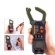 Digital Clamp Meter Multimeter Automatic Identification 6000 Counts DC AC Resistance Capacitance Diode NCV Tester Mini