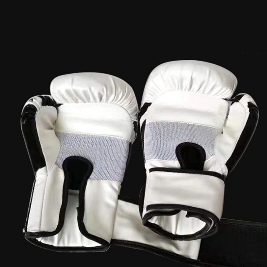 Boxing Gloves Combat Fighting Training Gloves Thickened Breathable Taekwondo Boxing Protective Gloves for Adult Children