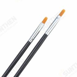2Pcs Model Color Pen Flat Brush Hand Painting Tools for Oil Painting Pigments 2Pcs Model Color Pen Flat Brush Hand Painting Tools for Oil Painting Pigments